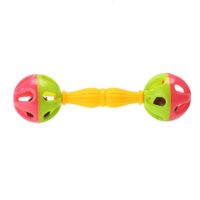 Rattle Bell Shakes Dumbbell Bed Stroller Baby Mobile Hanging Rattles Newborn Infant Toys For Baby Boys Girls Baby Rattles