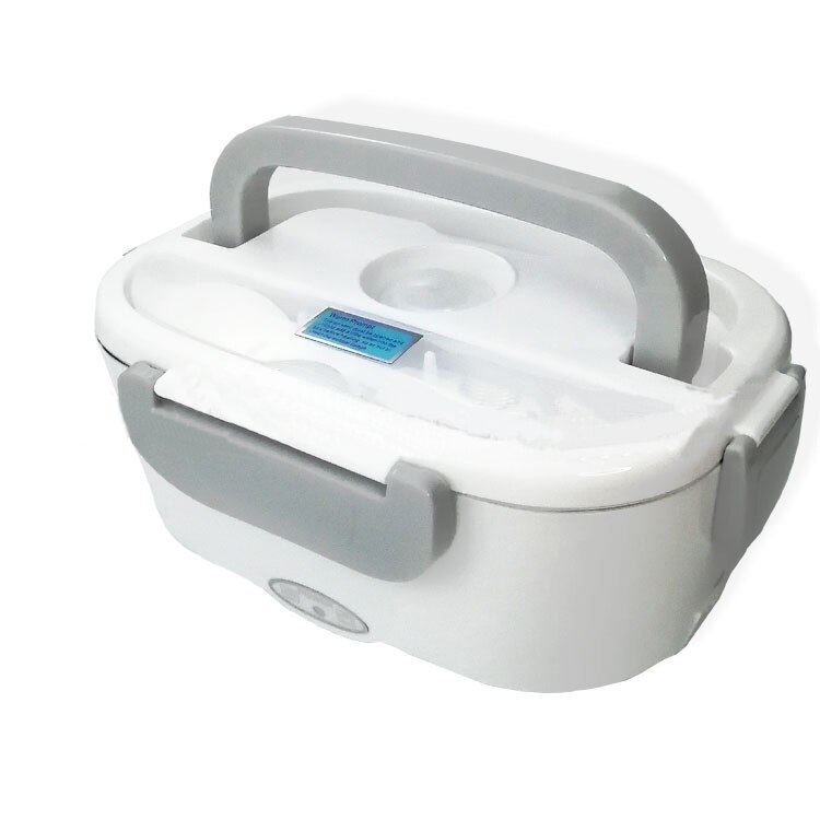 220V Elektrische Heizung Mittagessen Kasten 304 Edelstahl Elektrische Heizung Lebensmittel Container Hause Auto Dual Verwenden Reis Kasten Lebensmittel wärmer: E