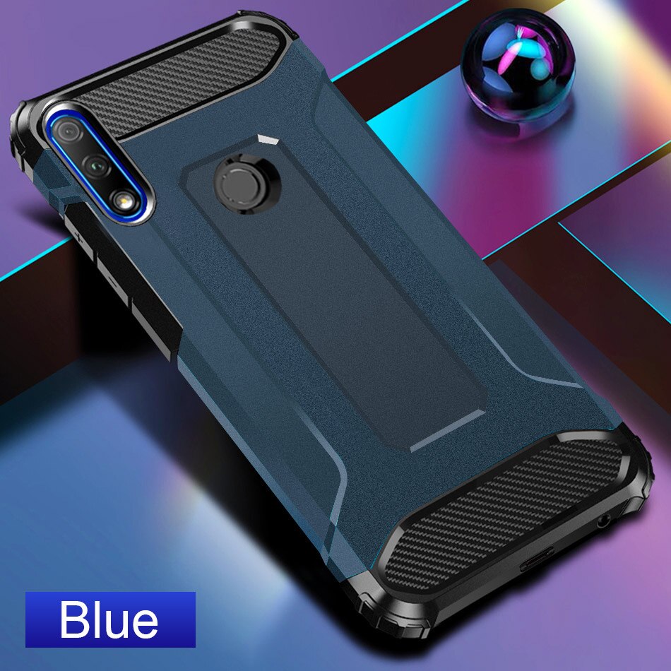 Auroras For ASUS Zenfone Max Pro M1 Case Luxury Hybrid Armor Shockproof Hard For Max Pro M2 ZB631KL ZB601KL ZB602KL Case: Max Pro M1 ZB601KL / Blue