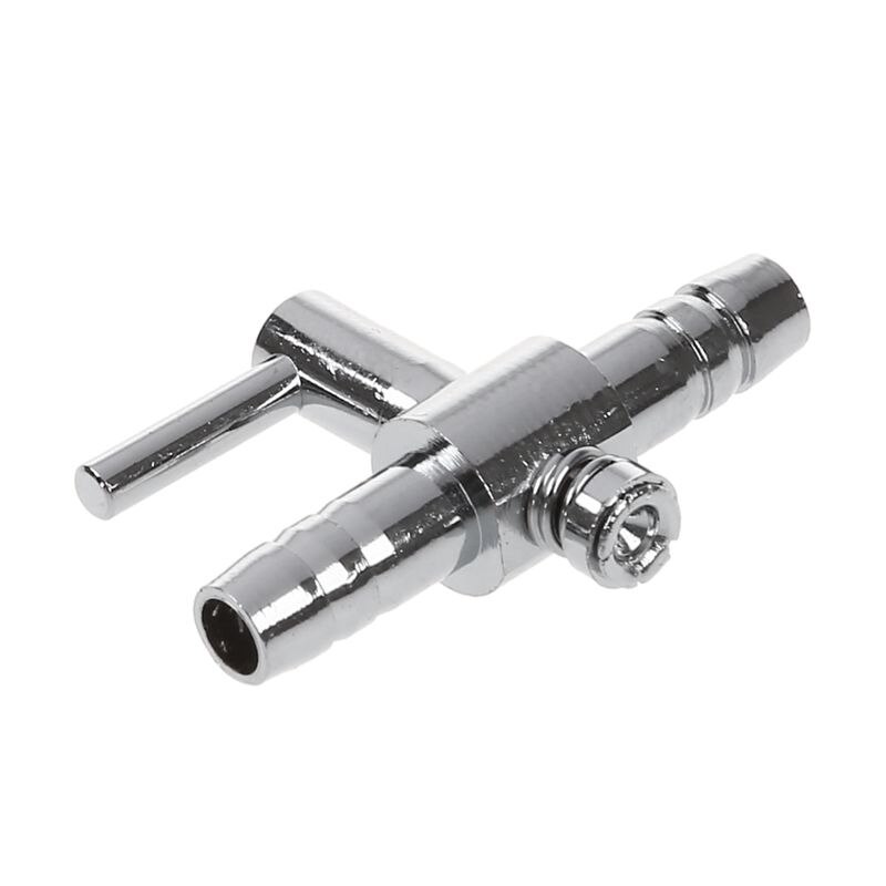 Aquarium Fish Tank Air Flow Control Lever Pump Single Way Valve, 4 Piece