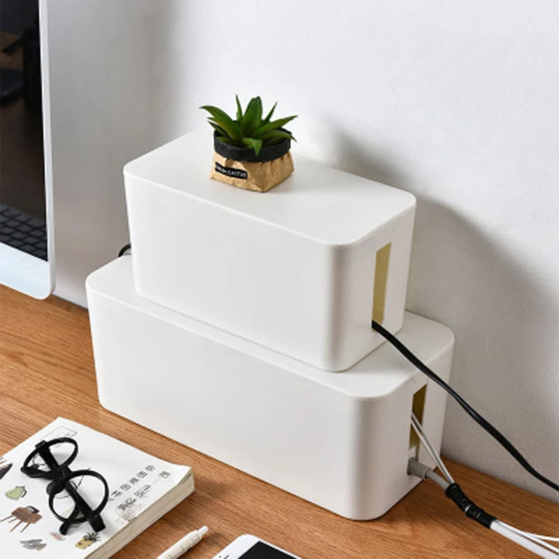 Kabel Aufbewahrung sbox Schreibtisch Steckdosen leiste Aufbewahrung sbox staub dichte Steckdose Aufbewahrung sbox Heimat Kabel Fall Draht Verwaltung Kabel Organizer