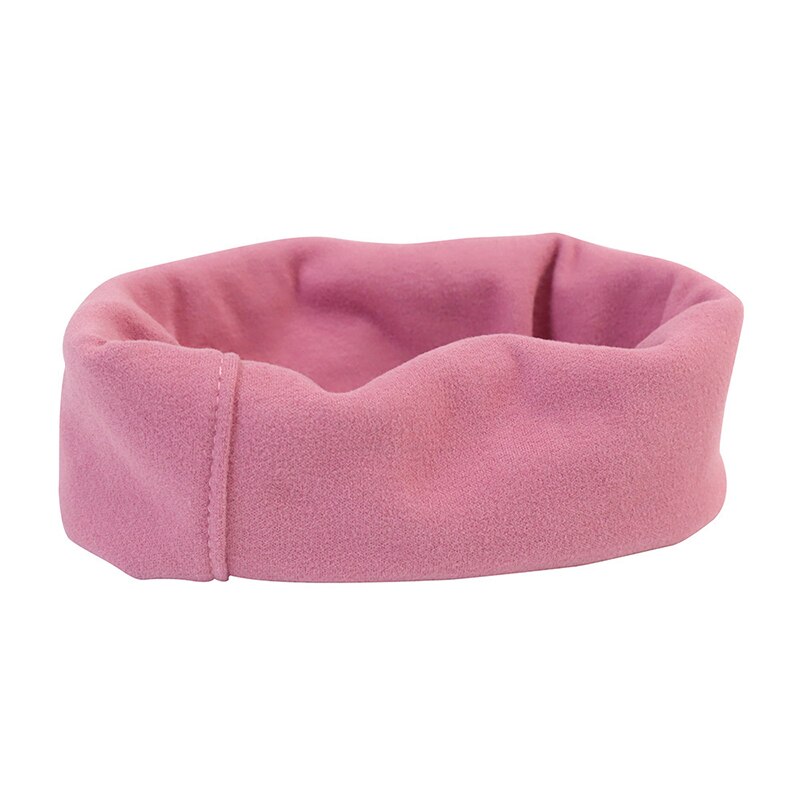 Cache-oreilles de toilettage pour chien, couvre-oreilles doux et , anti-bruit, couvre-oreilles en tissu, chapeau coupe-vent, accessoires pour animaux de compagnie, directe: pink / L
