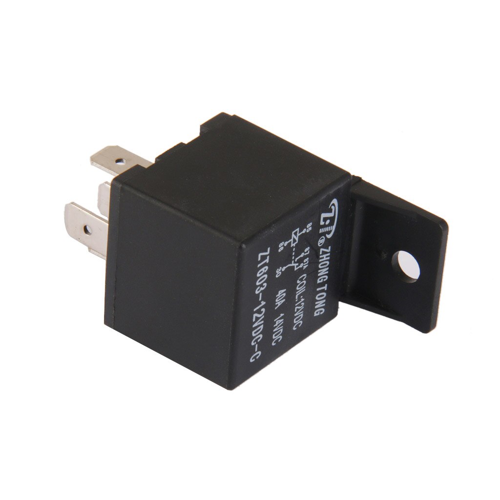 Truck Automotive DC 12V 40A 40 AMP SPDT Relay Relays 5 Pin 5P