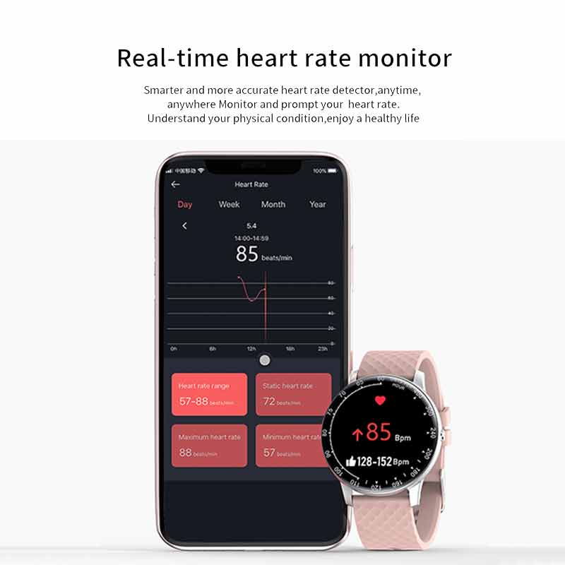 H30 Smart Armband Full Screen Waterdicht Fitness Activiteit Horloge Touch Hartslag Tracker Bloeddruk Horloge Sleep Tracker