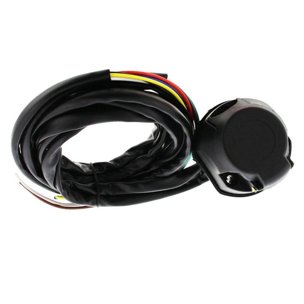 7 Core 2M Trailer Cable Kit Trailer Socket Set 13 Pin Electrical Kit E-Kit Harness Traction Hook Car Accessories
