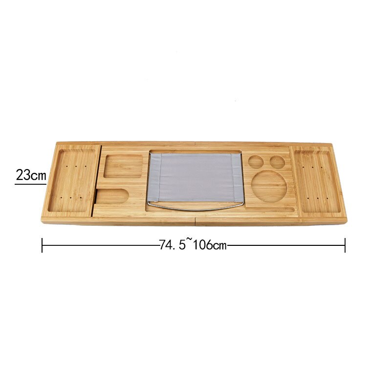 Extendable Bath Tray Bathtub Tray Bath Tub Tray Bamboo Bathroom Shelf Tray Tub Shelf Home Furniture