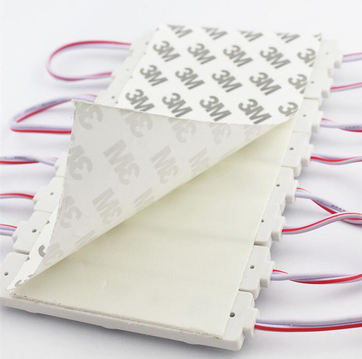 waterproof 2835 3LEDs Injection module super bright led modules lighting white/Warm /red/green/blue/Yellow Dc12V