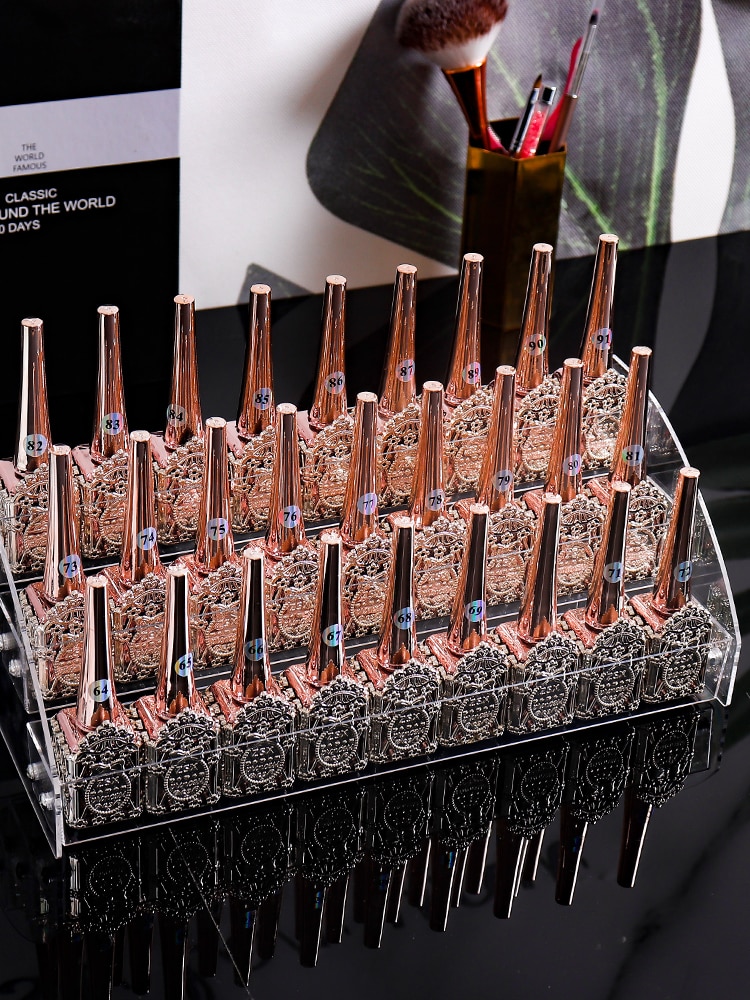 Multi-Lagen Nagellak Display Rack Acryl Nagellak Houder Cosmetische Lippenstift Organizer Manicure Hulpmiddel Opbergdoos