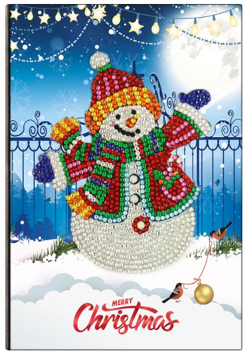 A5 Notebook DIY Special Shaped Diamond Painting Notebook Butterfly flower Diary Book Embroidery Diamond Cross Stitch: Notebook-8