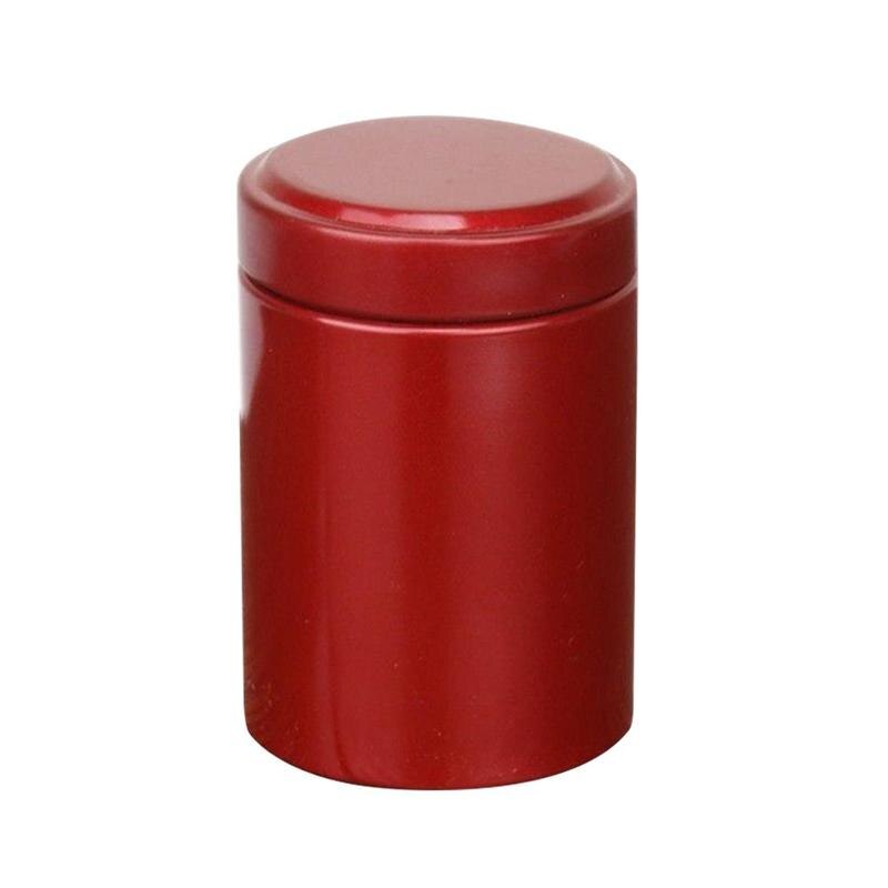 Airtight Smell Proof Container Aluminum Herb Stash Caddies Coffee Storage Box Box Jar U4Q5