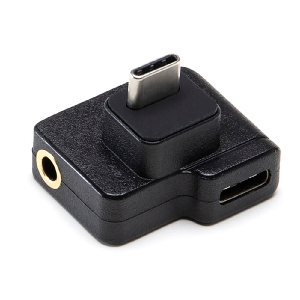 Adapter Voor Dji Osmo Dual USB-C Naar 3.5Mm Mic Microfoon Adapter Voor Dji Osmo Action Accessoires