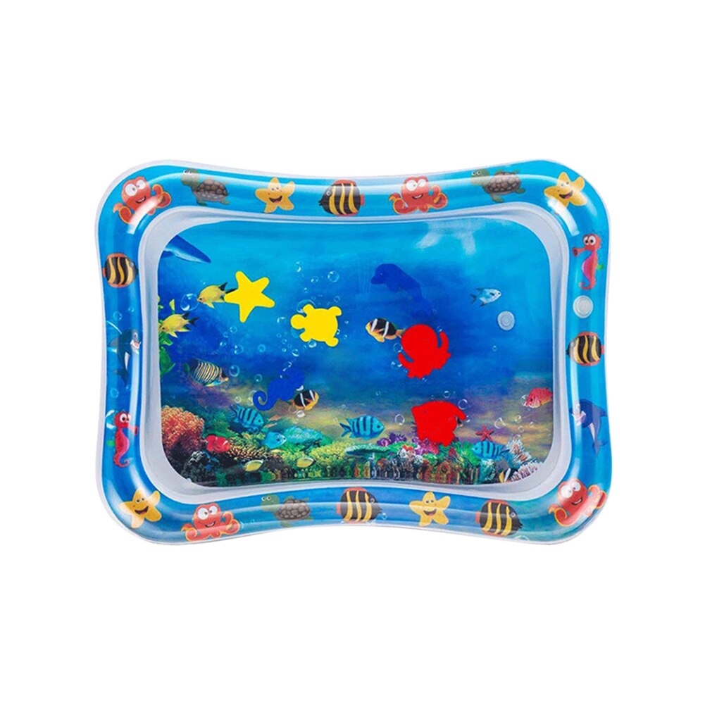 Niemowlę połatane maty pcv indeksowania poduszki wody dla dzieci dziecko lato grać czas interakcji wody maluch Podkładka wody