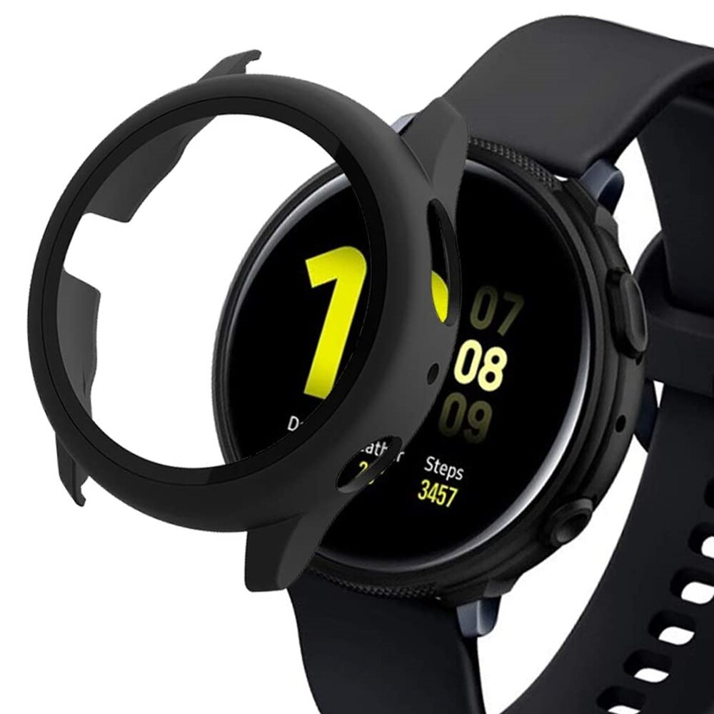 Voor samsung galaxy active 2 40mm 44mm hoesje met screenprotector ultra dunne hd gehard glazen cover active 2 bumper volledige dekking