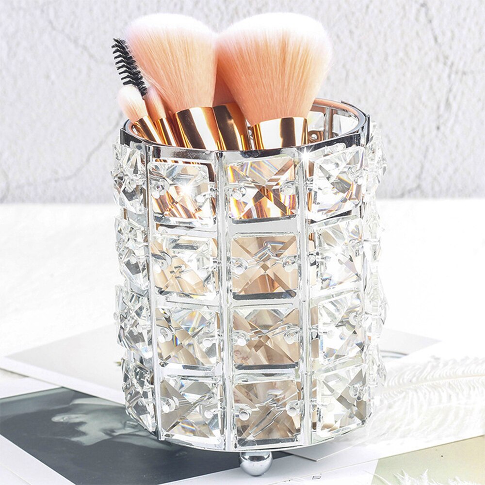 Makeup Organizer Storage Box Drill Polish Lipstick Nail Organizer Cosmetic Jewelry Box Holder Transparent Multiple Grid Acrylic: U10x12CM