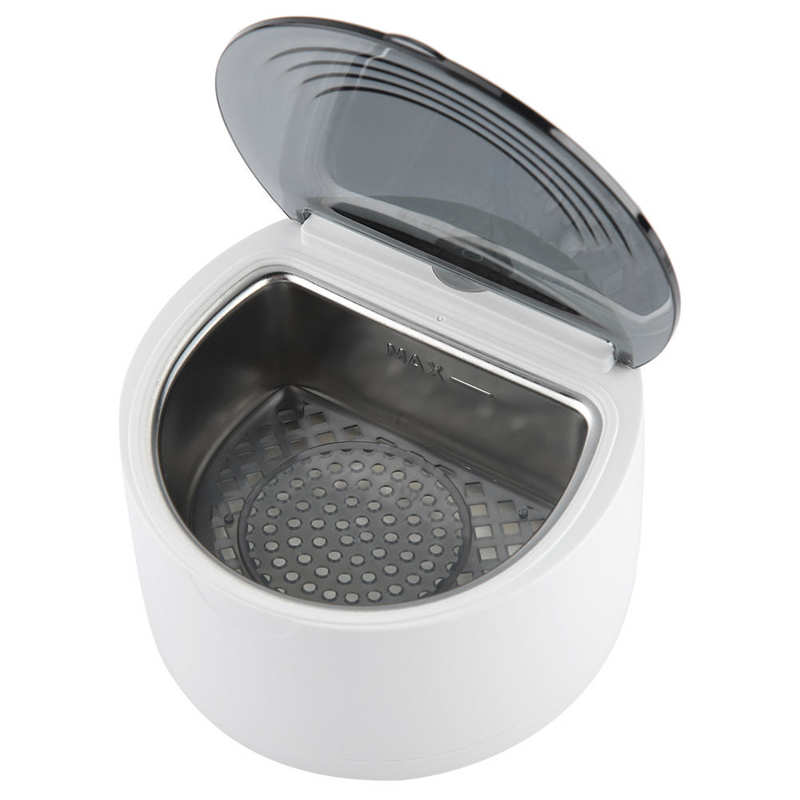 150ml Ultrasonic Cleaner Portable Ultrasonic Cleaning Machine For Denture Retainer Jewelry Glasses Washer 20W sonic cleaner