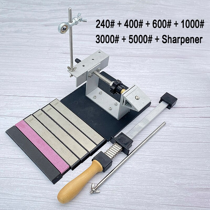Fixed Knife Sharpener Angle Sharpening System Sharpening stone Kitchen Whetstone Updated Multifunction Honing Tools: H