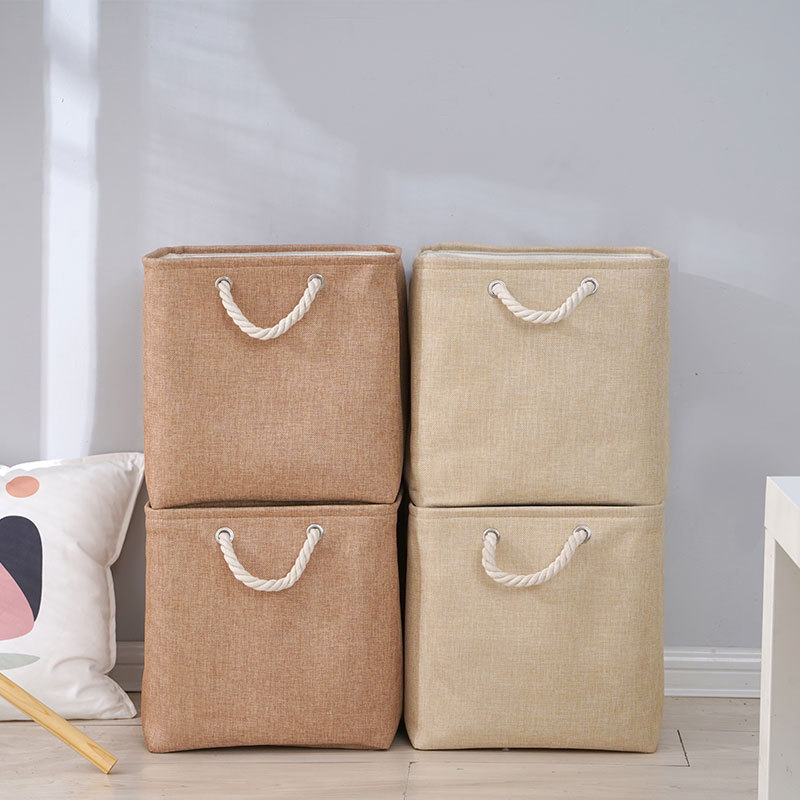 Woonkamermand Opbergruimte Wasmand Opvouwbare linnen opbergmand Ondergoed Sokken Babyspeelgoed Opbergmand