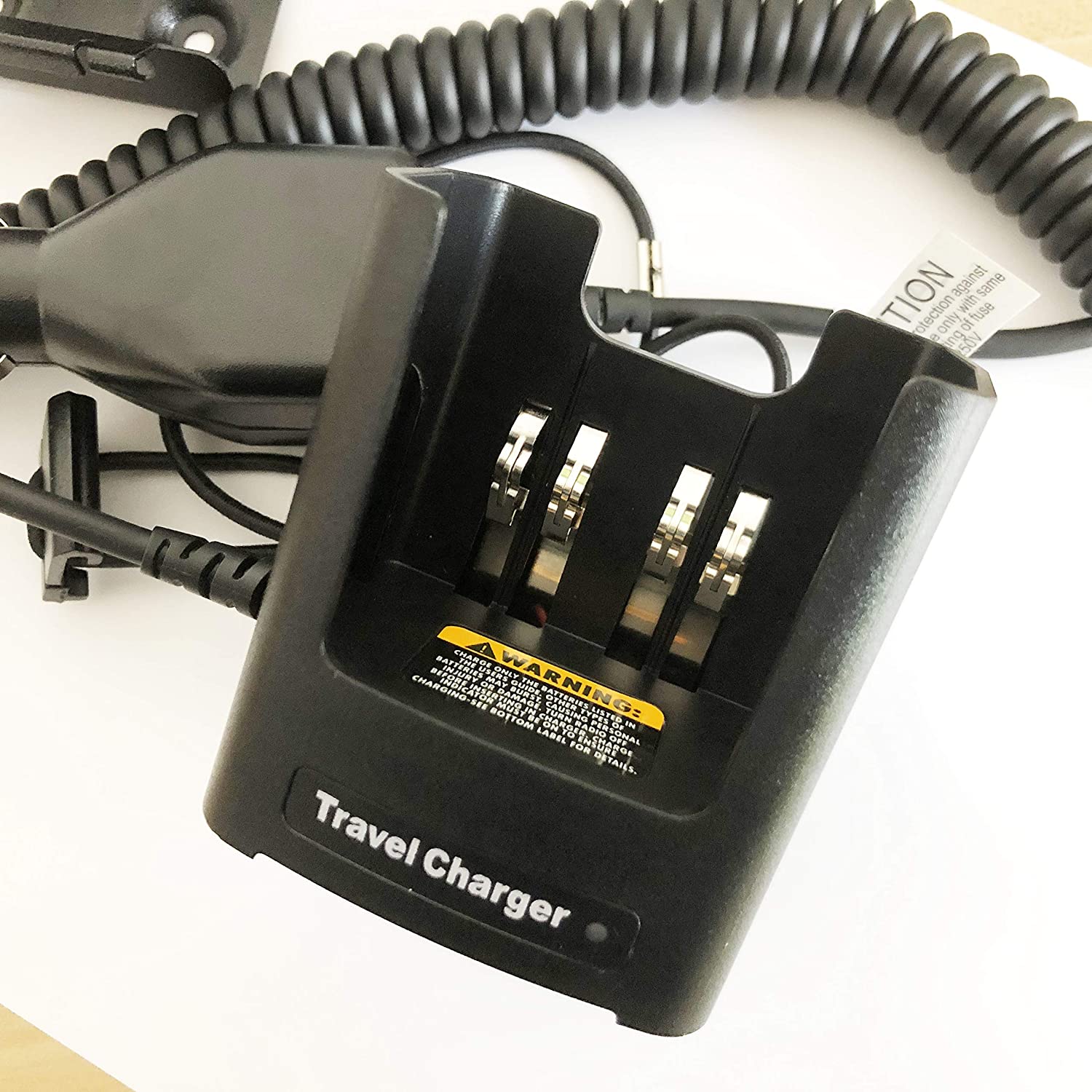 VBLL RLN4884B Travel Car Charger for Motorola XTS5000 XTS4250 XTS3500 XTS3000 XTS2500 XTS1500 MT1500 PR1500 HT1000 Radio