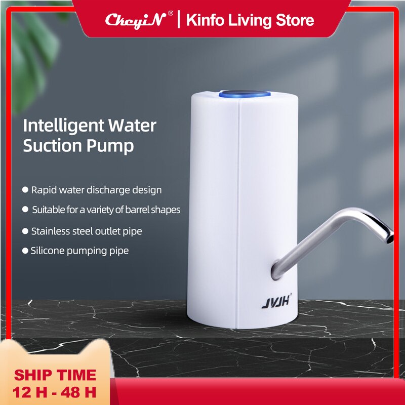 Chargeable Mini Household Intelligent Electric Barrelled Water Portable One-button Water Pump