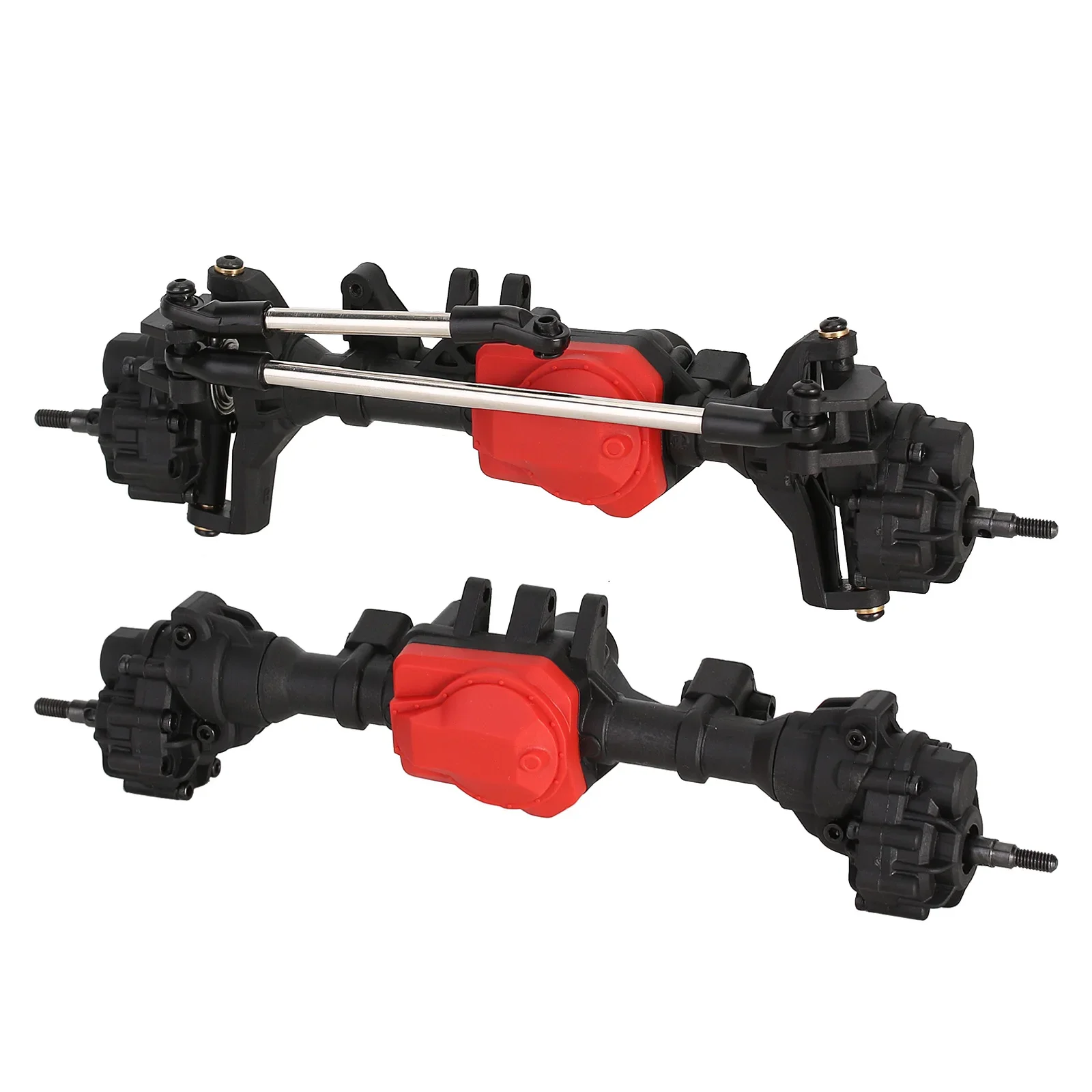INJORA-Kit de chasis de fibra de carbono LCG, distancia entre ejes de 313/324mm, viga de marco para 1/10 RC Crawler TRX4, piezas de mejora