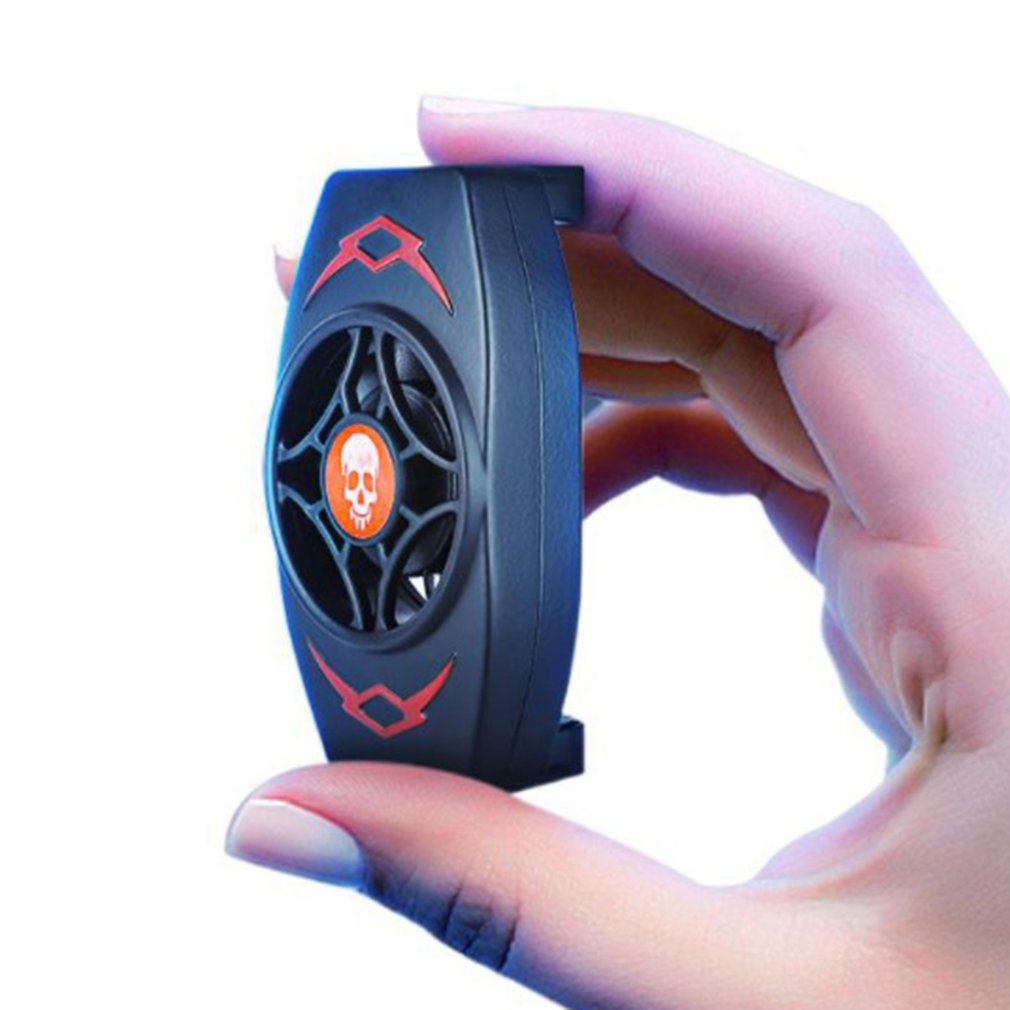 Cell Phone Cooler Portable Mobile Phone Radiator Phone Cooling Fan Dissipate Heat Cooling Phone Temperature For Gaming/Use Phone