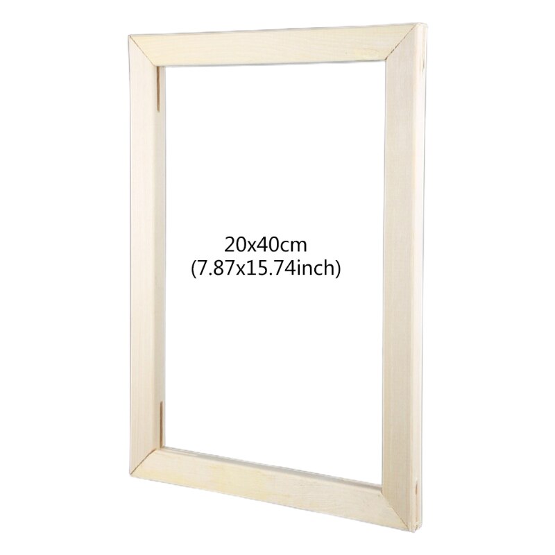 Wooden Frame Digital Oil Painting Diamond Painting DIY Combo Frame Home Decoration: 20x40