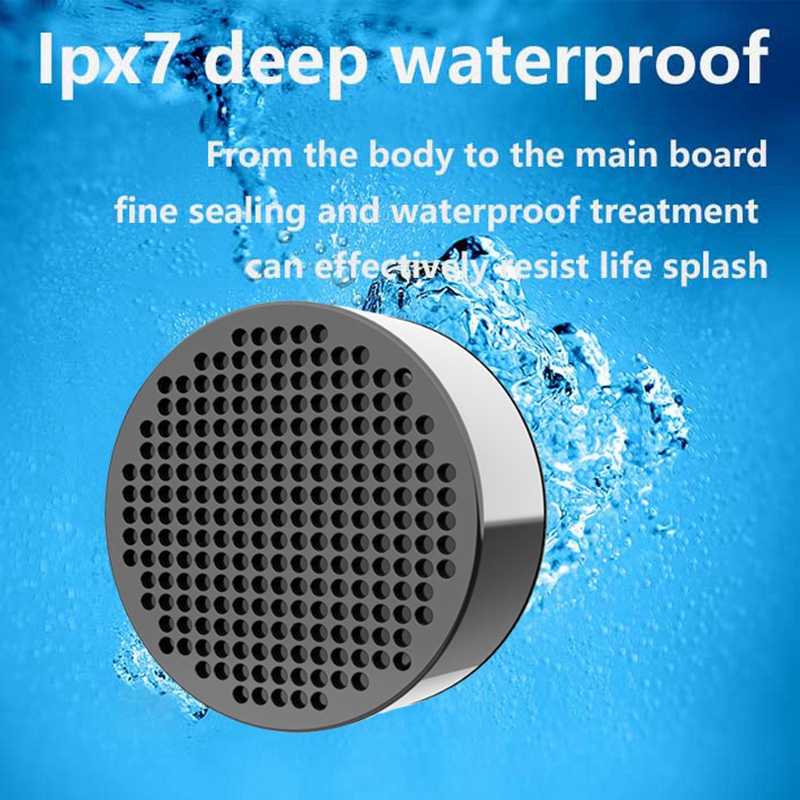 Draagbare Subwoofer Bluetooth Speaker IPX67 Professionele Waterdichte Ingebouwde Voice Control Draadloze Bluetooth Subwoofer