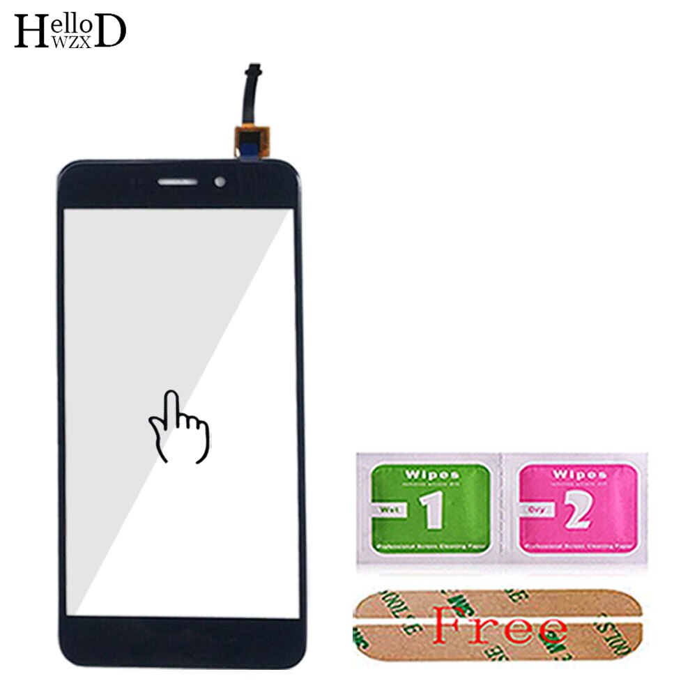 Mobile Touch Screen For HUAWEI Honor 6A 6C 6C Pro Digitizer Panel Front Glass Sensor TouchScreen 3M Glue Wipes