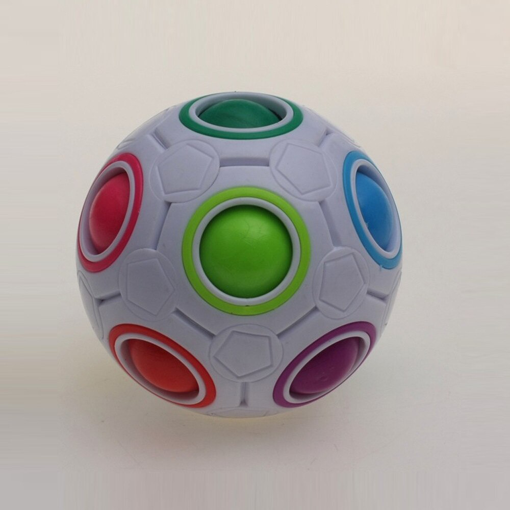 Magia Creativa Arcobaleno Palla Cubo Di Velocità Di Puzzel Per Bambini Di Apprendimento Educativo Giocattoli Divertenti Per I Ba