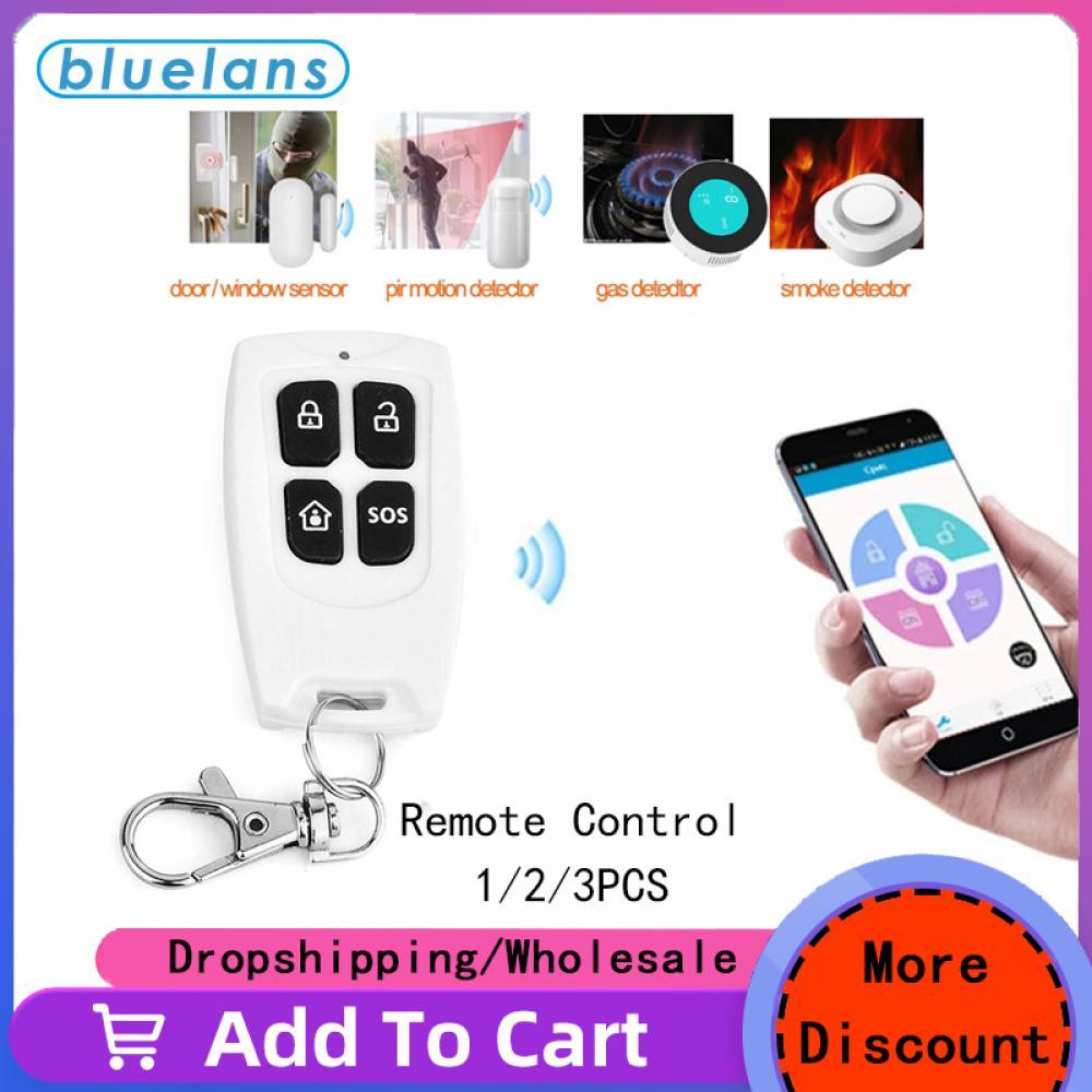 433MHz Universal Wireless Remote Control for Indoor Home Security Alarm System