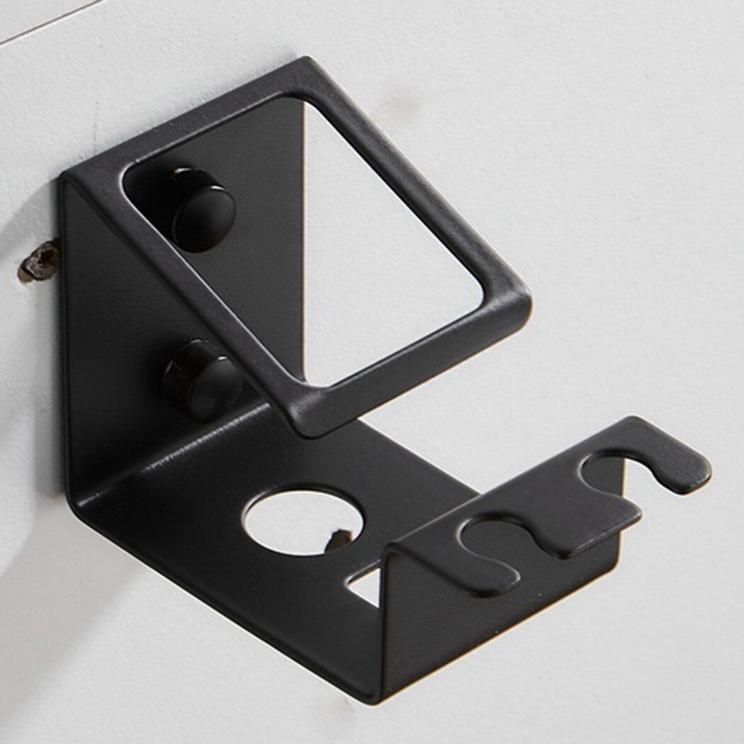 Accessories Toothbrush Holder Black Garden Self-adhesive Stainless Steel