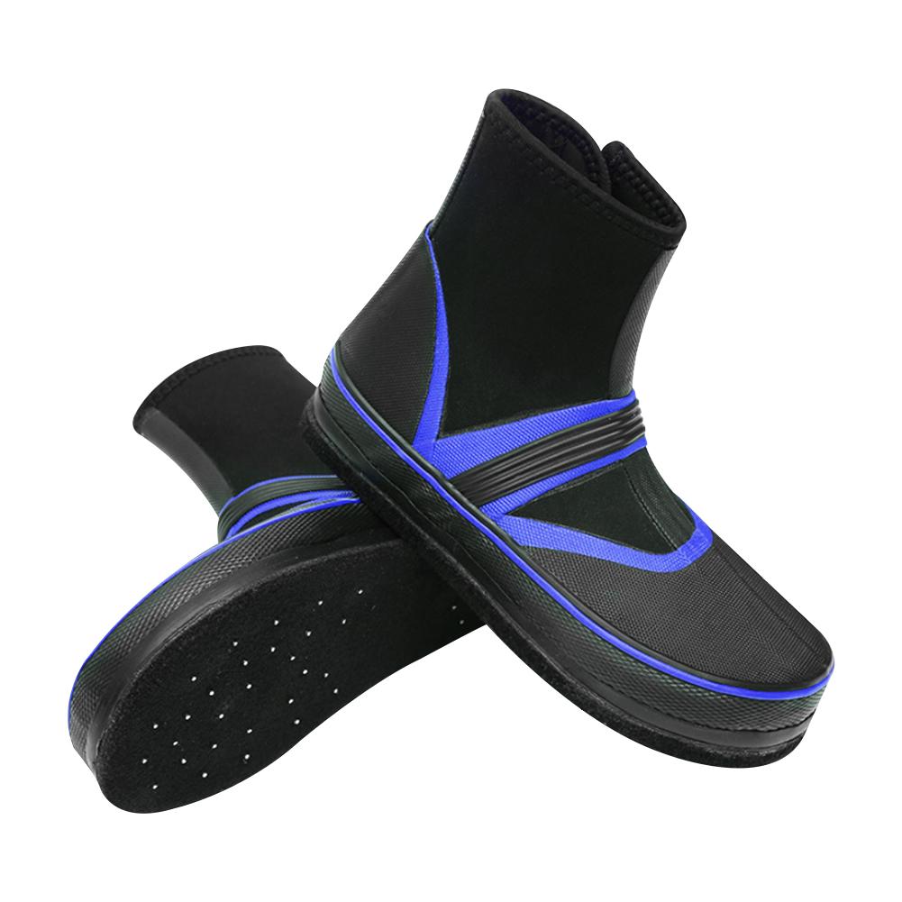 Zapatos de pesca agua de mar, zapatos de clavos, Botas de lluvia, antideslizantes, Fondo de fieltro, zapatos de pesca, equipo para hombres y mujeres