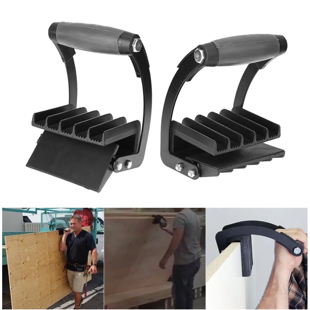 Gorilla Gripper Panel Carrier Free Hand Easy Handy Grip Board Lifter Plywood Carrier Home Furniture Accessories