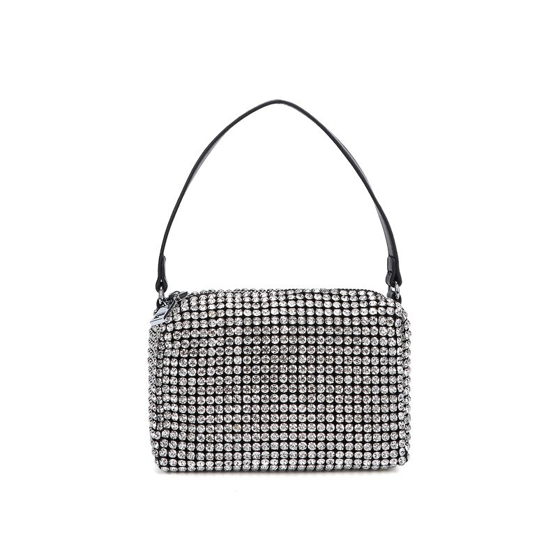 Diamond Center Hobo Bag