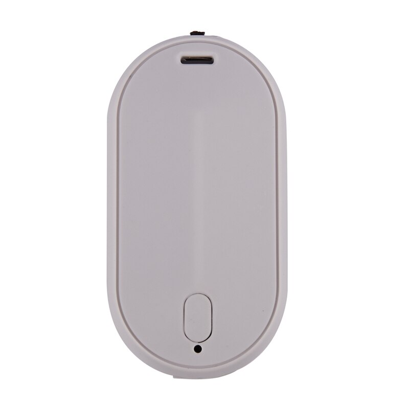Small Portable Personal Air Purifier Wearable Around the Neck Air Purifier ,for Adult Child(Grey + White)