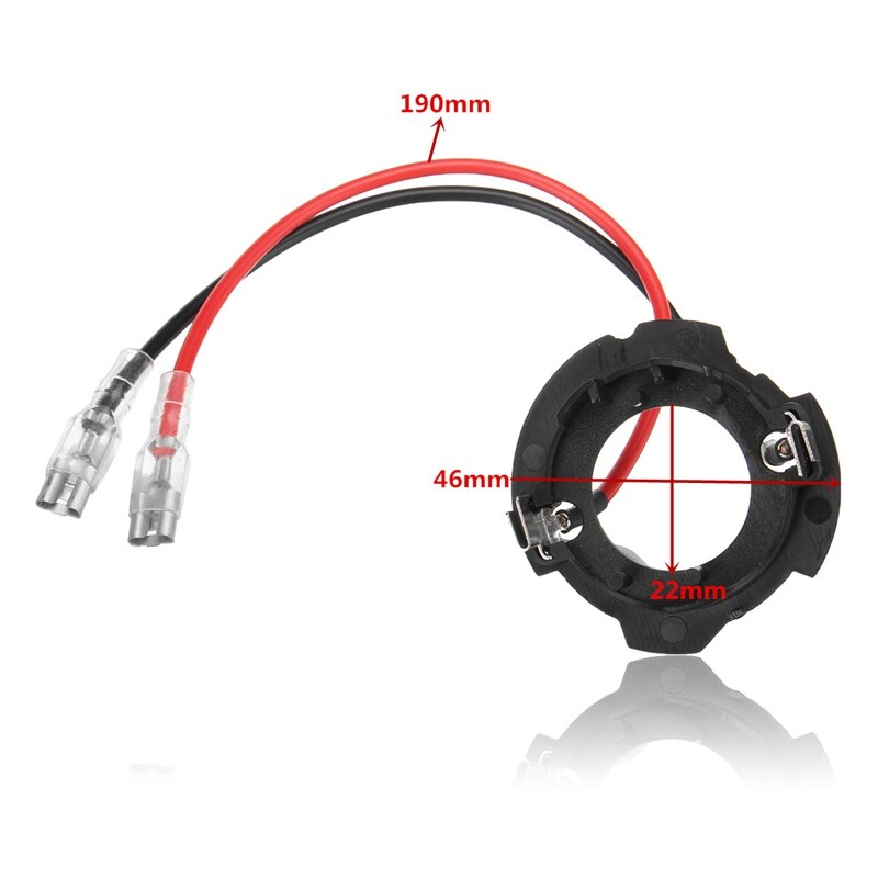 2X H7 Led Scheinwerfer Birne Basis Halter Retainer Scheinwerfer Buchse Adapter Für Volkswagen Golf 5 Mk5 Gti Jetta
