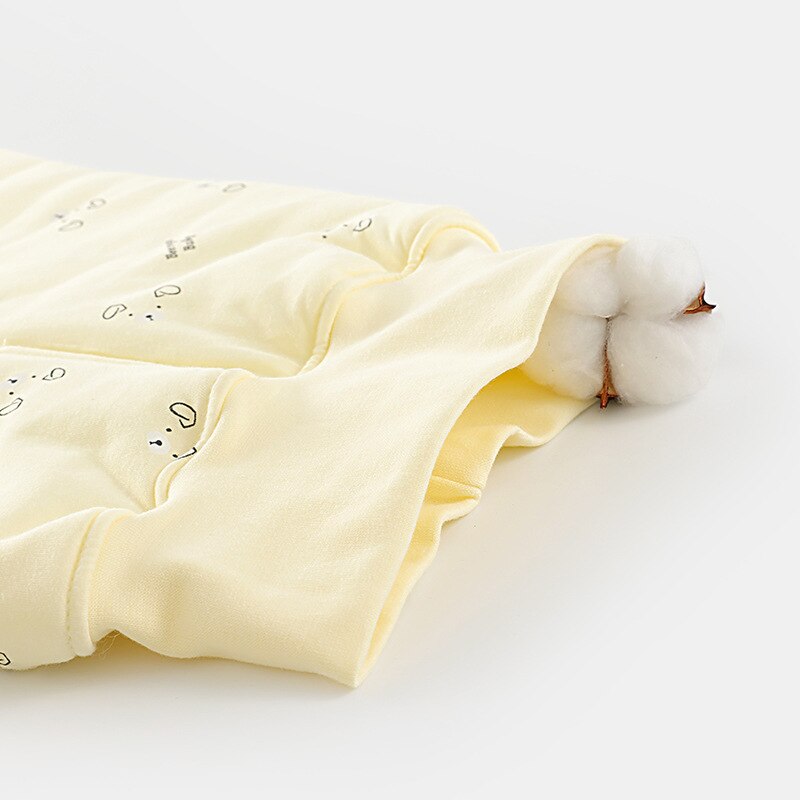-né pantalon automne hiver pur coton sommeil pantalon pour bébé garçons filles infantile épaissir pantalon enfants solide pyjamas