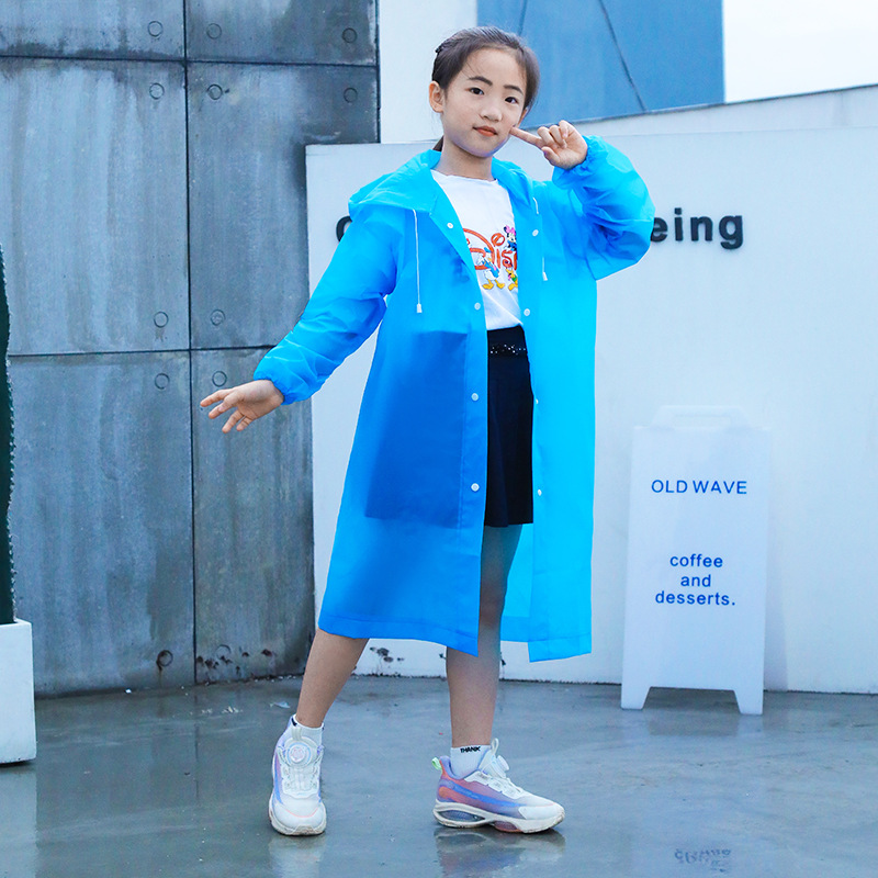 Kinderen Regenjas Waterdichte Modieuze Jas Transparante Cape Toeristische Regenjas Regen Covers Jas Gabardinas Fietsen Regenjas