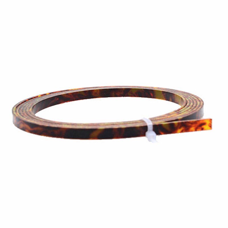 Colorful Celluloid 6/5/4/2 mm Width Guitar Binding Purfling 5 Feet Length Red Tortoise shell 1pcs