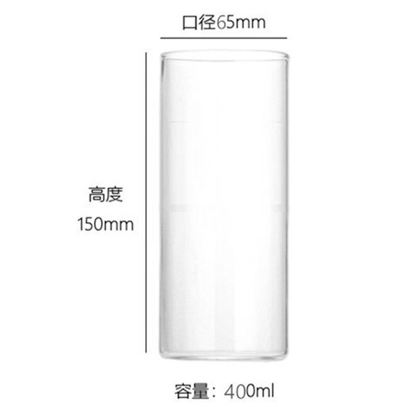 Strawberry Cute Glass Cup With Straw Transparent Water Cup Student Milk Heat Resistant Glass: A400