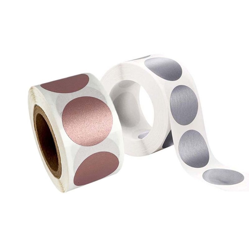 300 st/rulle runda klistermärken frimärke kuvert kort paket scrapbooking brevpapper  k4ua