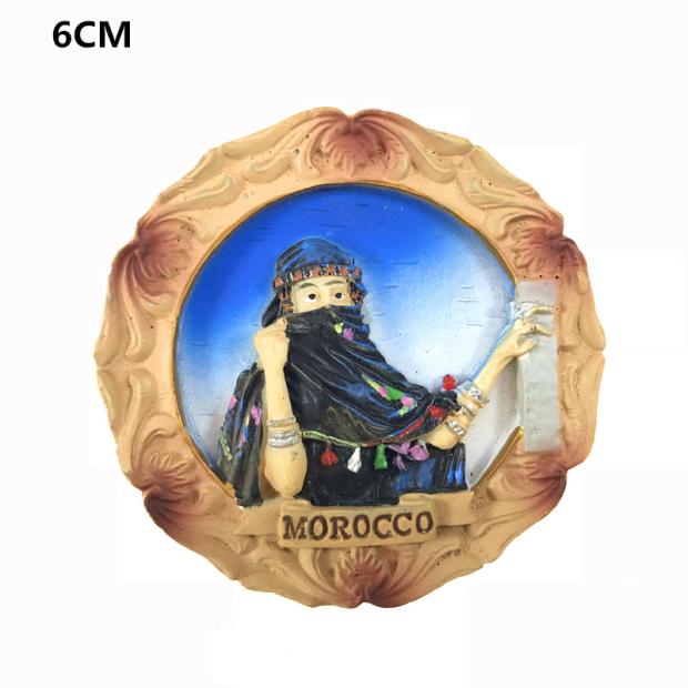 Algeria icelle marocco romania Tanzania magneti dell&#39;indonesia frigorifero magnetico Souvenir turistico articoli per la decorazione regali artigianali: ama21090002