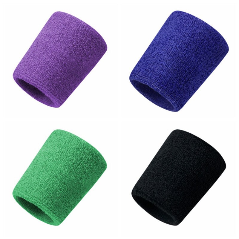 1 st svettband i handleden sportarmband för fotbollsbasket, löpning atletisk sport