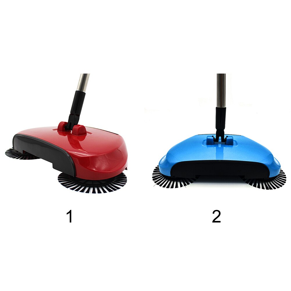 Stainless Steel Telescopic Adjustable Hand Push 360 Rotary Dust Magic Household Manual Cleaning Tools Floor Sweeper Machine