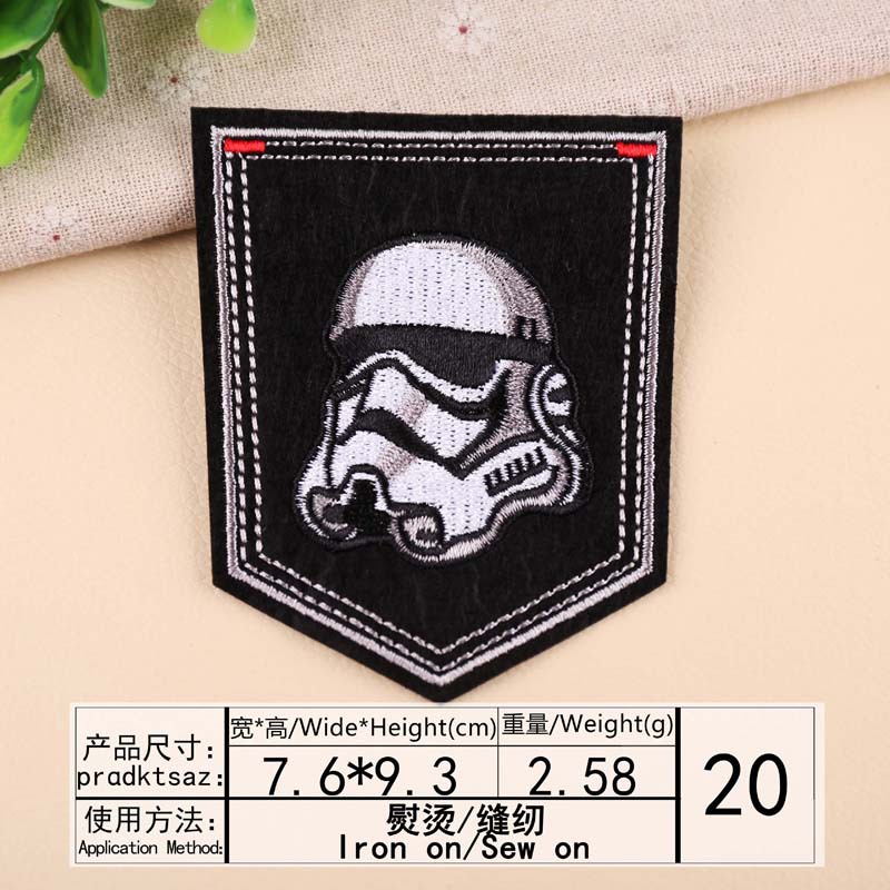 Wysokiej jakości tendencja w modzie kwiat wzór tygrysa hafty odznaka łatki DIY ubrania bagaż ozdobne łaty: Czerwony