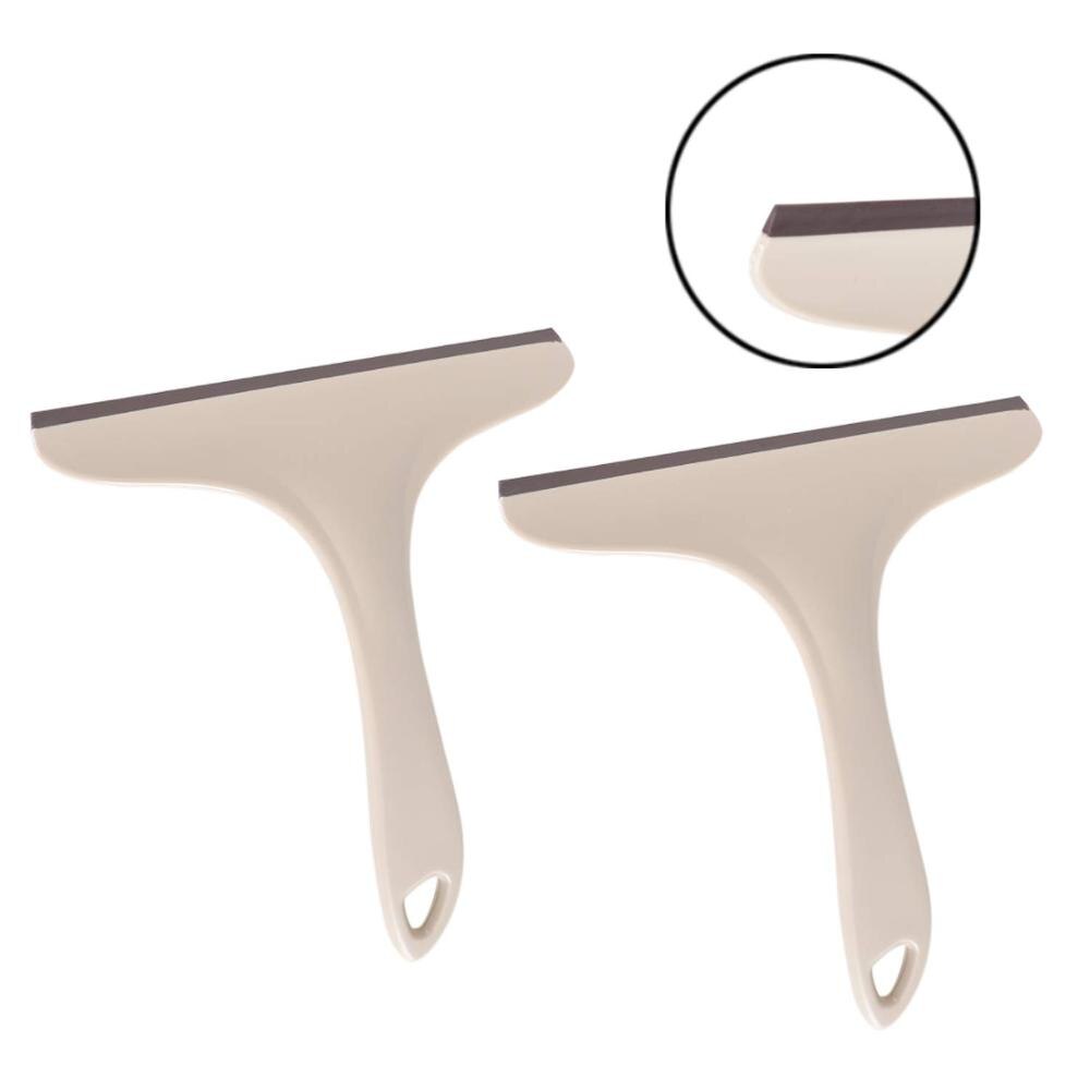 Window Squeegees Glass Cleaning Wiper with Durable Rubber TPR Blade Car Window Glass Wiper Cleaner Household Cleaning Tool