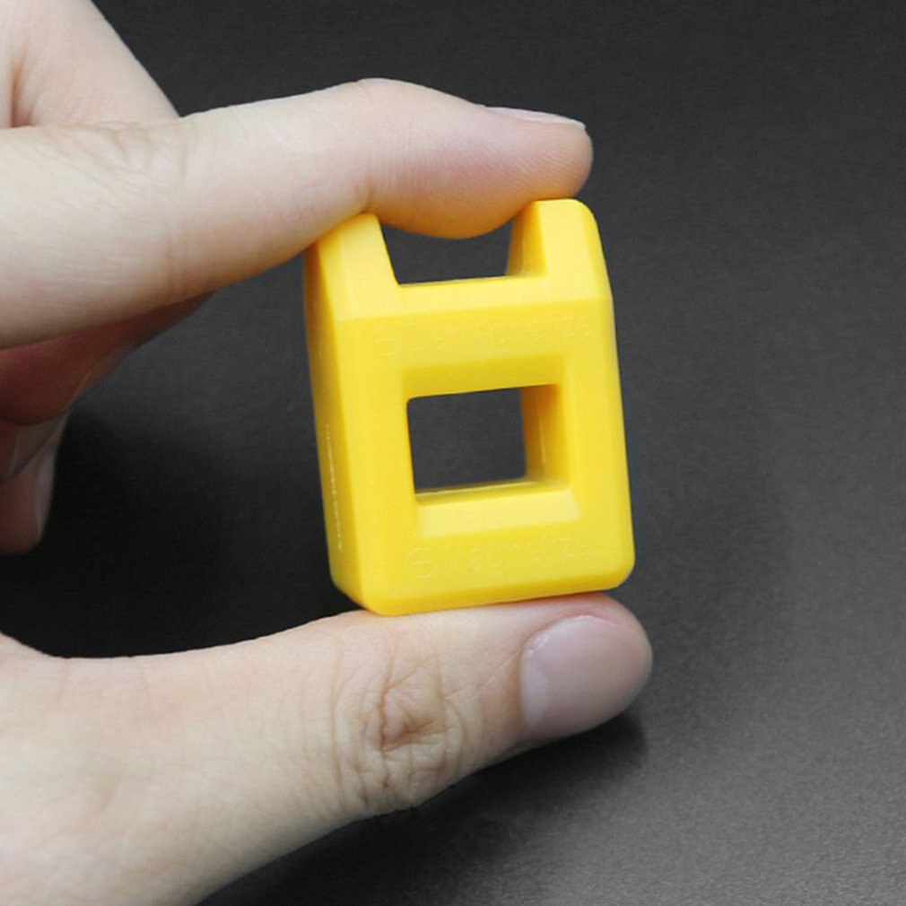 Tragbare 2-in-1 Schraubendreher bisschen Kopf Entmagnetisierung Werkzeug Manueller Schraubendreher Entmagnetisierer Magnetiseur Mini Degausser
