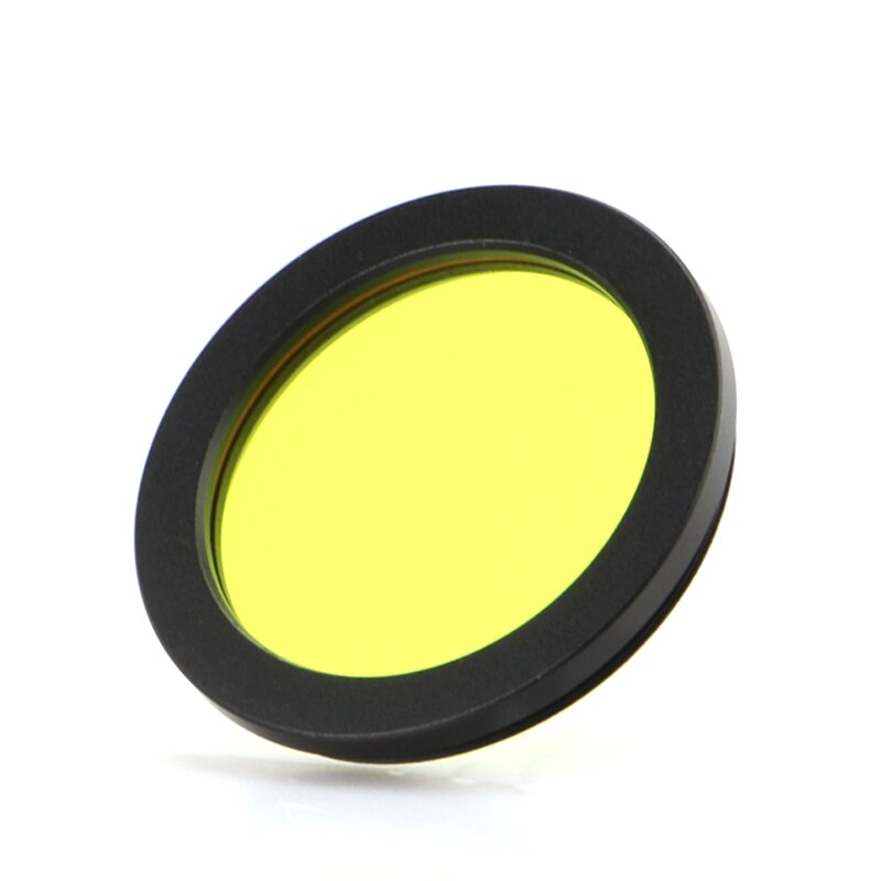 Filtro de telescopio RGB de 2 pulgadas, filtros Astro para telescopios astronómicos, lente-Color amarillo