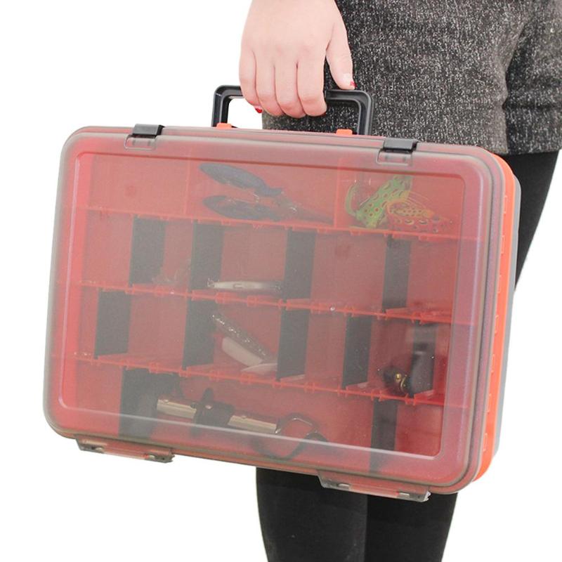 Waterproof Fishing Tackle Box Fishing Lure Spoon Hook Bait Storage Case Utility Box Carp Portable Outdoor Fishing Accessories