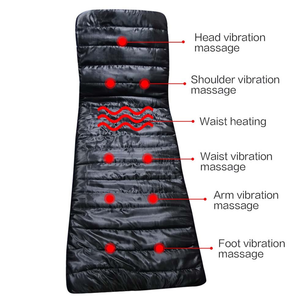 Elektrische Massage Bed Stoel Infrarood Massager Kussen Matras Voor Back Full Body Gezondheid Ontspanning Tool Gezondheidszorg Apparaat